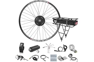 Bafang Fahrrad Umbausatz 48V 500W Hinterradnabenmotor für Fahrrad 20" 26" 27,5" 700C Hinterrad Kit mit PAS LCD Display Ebike