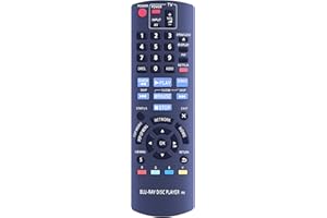 GOUYESHO New N2QAYB000575 Remote Control Replacement for Panasonic Blu-ray Disc DVD Player IR6 DMP-BD75 DMP-BD755 DMP-MS10 DMP-BDT210 DMP-BDT110 DMP-BDT215 DMP-BDT310 DMP-MST60 DMP-BD75P DMP-BD75PC
