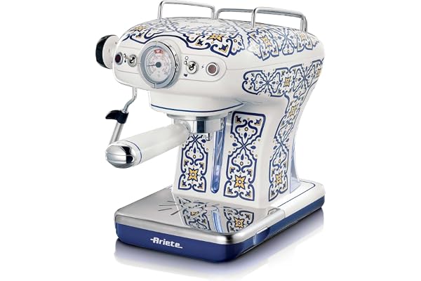 Ariete 1389 Capri Cafetière 850 W Capacité du réservoir 0,9 l Filtre ½ tasses Plateau d'égouttement Cappuccinatore