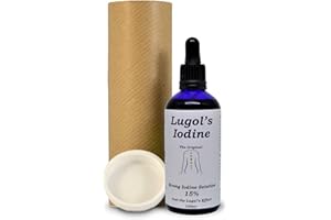 ESSENTIAL MINERALS 100ml 15% Lugols Iodine Solution - Max Strength - Original and True Lugols