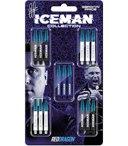 C47 Anodised Aluminium Medium Black Dart Porte Empennages - 4 Jeux Par Paquet (12 Porte Empennages Au Total