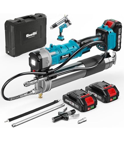 Pressa Per Grasso ONEVAN Elettrica A Batteria 10,000 PSI - Per Lubrificazione - Foto 3