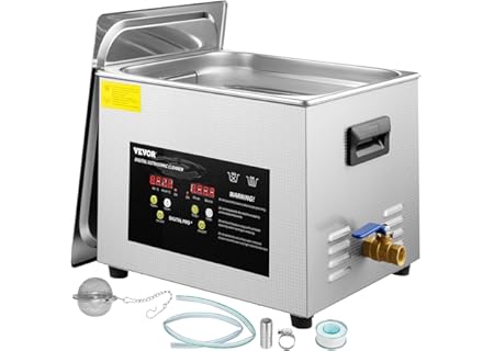 VEVOR 15L Upgraded Ultrasonic Cleaner (600W Heater,360W Ultrasonic) Professional Digital Lab Ultraso - Amazon Deal & Rabatt
