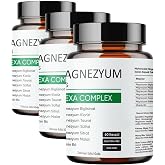 Aromel Magnezyum Plus, Hexa Complex 60 Kaps&uuml;l Magnezyum, Biglisinat, Klor&uuml;r, Taurat, S&uuml;lfat, Sitrat, Malat (3 paketi)