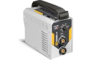 GYS, GYSMI 160P, Poste à Souder à l'Électrode Enrobée 160A Monophasé 230V (MMA), Arc Force, Antisticking, Hot Start, Avec Valise, Porte-électrode, Câble de Masse