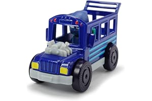 SMOBY PJ Masks Night Ninja Bus with Figure 1:64 Scale Diecast Metal Toy Vehicle