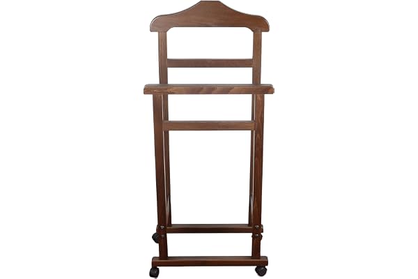 Maury's Klädhängare för sovrum Pratic Bokträ 44 X 25 X H 98 cm ... (Nöt)