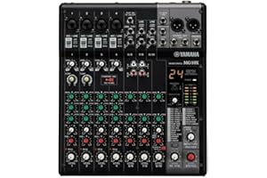 Yamaha MG10X CV - Mixer audio professionale a 10 canali con 4 ingressi Mic ed effetti per live e karaoke