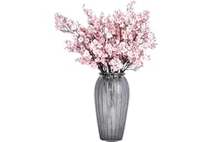 GENÉRICO Flores 3 Unidades de 50 cm Flores Artificiales de Cerezo, Plantas Artificiales Decorativas, Flores Artificiales Decoracion para Hogar, Bodas, Fiestas, Oficinas, Balcones y Jardines (Rosa 6 Unidades)