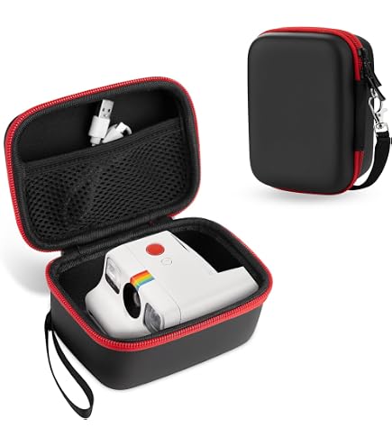 Housse Protectrice En Toile Pour Caméra Instantanée – Sacoche Ajustable Avec Bandoulière, Compatible Fujifilm Instax Mini 9