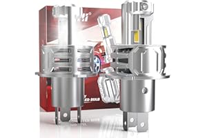 H4 LED Headlight Bulbs, OUSHI 110W 20000 LM Per Pair Extremely Bright 9003 HB2 Hi/Lo High and Low Beam LED Headlights Conversion Kit Waterproof 6500K Xenon White, Pack of 2