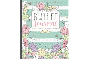 Bullet Journal Precompilato |12 Mesi | Senza Date: Quaderno Puntinato 215 Pagine