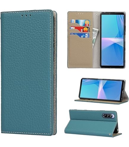 ELISORLI Phone Cover For Sony Xperia 5 II 2 / Experia 5II 5G Wallet Case Wrist Strap Slot Stand Leather Credit Card Holder Folio Purse Cell Accessories Experia5ii XQ-AS72 Girls Women Men - View #2