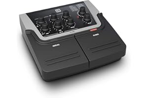 LD Systems FX 300-2-Kanal-Pedal mit 16 digitalen Effekten, schwarz