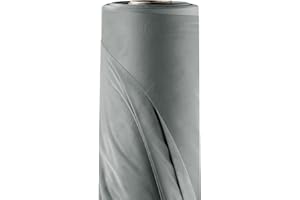 Filumi Velvet Fabric 118Inch (300cm) Wide Grey 1m Length by The metre for Sewing for Dressmaking Material for Curtains Blinds Garments Cushions Upholstery Furniture Covers