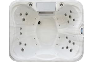 Jet-Line® | Outdoor | Spa | Villa Felicia | 2150 x 1800 x 820 mm | 4 Personen | Balboa oder Gecko Markentechnik | LED Unterwasserbeleuchtung | 27 Düsen