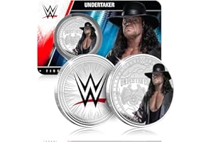 FANTASY CLUB Undertaker WWE 32 mm Oficjalna moneta kolekcjonerska – hołd dla gracza i nieśmiertelnej legendy WWE – limitowana edycja dla fanów i kolekcjonerów