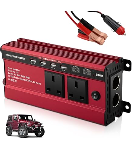 Car Inverter 12V To 220V 4000W Converter Dual USB Auto LED Voltmeter Converter 12V Transformer Modified Sine Wave Inverter - 13 - View #6