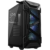 ASUS TUF Gaming GT301 Case Gaming ATX Mid-Tower con Pannello Laterale in Vetro Temperato, Nero
