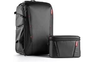 PGYTECH OneMo 2 Sac à Dos pour Appareil Photo 25-33 l avec Sac à bandoulière, Sac à Dos Professionnel étanche pour photographes, Compatible avec Sony/Canon/Nikon/DSLR/DJI Mini 3 Pro/AVATA/Mavic 3/FPV