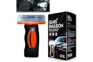 VIBBANG Q4 Glass Guard, Automotive Oil Film Cleaning Brush, Car Windscreen Cleaner, Oil Film Remover, Car Polish for Cars Windows, Windshield & Rearview Mirrors, Removes Stubborn Oils Residue and Water Spots