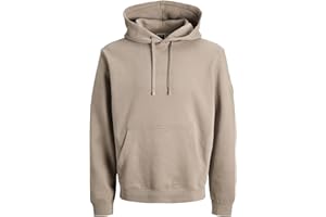 JACK & JONES Badge Hood BF Jcopoint Sweat à Capuche avec Logo Homme