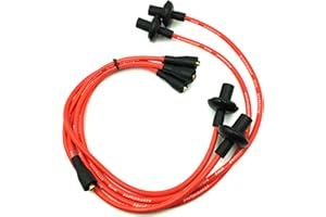 ACCUSPARK Cavi di accensione per VW HT, raffreddato ad aria, tipo 1 e tipo 2, da 1200 cc a 1600 cc, scarabeo e camper