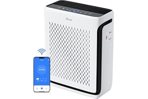 LEVOIT Smart HEPA Air Purifier for Bedroom Home 1120 Sq Ft, Washable Pre-Filter, Air Quality & Light Sensor, Pet Mode, Remove 99.97% of Allergens for Dust, Pollen, Pet, Smoke, Vital 100S