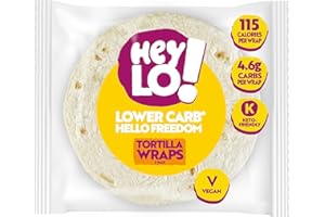 Heylo Low-Carb KETO Wraps (6 Wraps)
