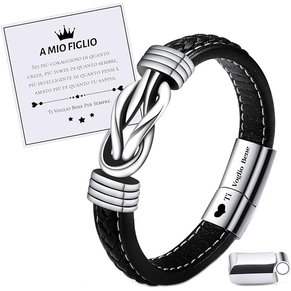 Bracciale Regolabile Con Iniziale E Frase Ispirante Per Donna - Ricordati Quanto Sei Straordinaria