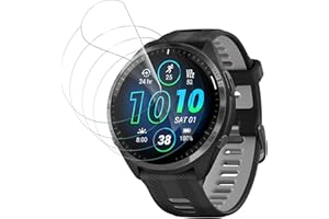 NEWZEROL 4 Stück Displayschutzfolie Kompatibel für Garmin forerunner 965, [Anti-Kratzer] [Hohe Auflösung] [Blasenfrei] Flexibel TPU Schutzfolie für Garmin forerunner 965