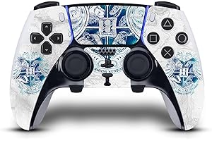 Head Case Designs sous Licence Officielle Harry Potter Hogwarts Aguamenti Graphiques Vinyle Autocollant De Jeu Peau Autocollant Compatible avec Sony PlayStation 5 PS5 DualSense Edge Controller