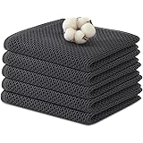 JOTOL Strofinacci da cucina,Asciugamani da cucina,Strofinacci di asciugatura in cotone Set di 5,Cotone, molto assorbente, mul