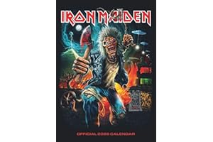 Iron Maiden Posterkalender 2026: Das war Ein Jahr mit Edward the Head für alle Fans der New Wave of British Heavy Metal. Wandkalender. 29,7 x 42 cm. Hochformat