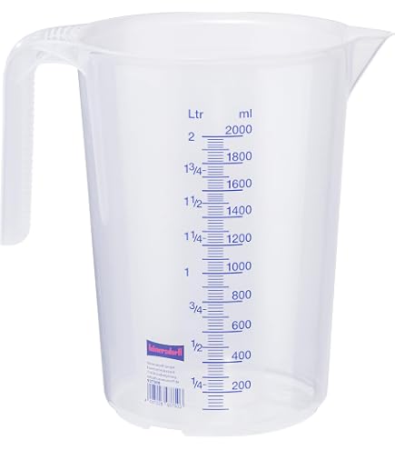 Produktbild von NeoLab Griffin-Becherglas 100ml – PP, Mit Skala, Ausguss, Autoklavierbar, Transparent-milchig