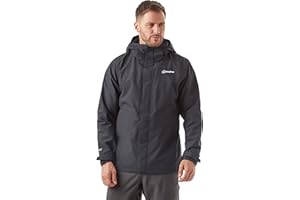 Berghaus Men’s Maitland GORE-TEX® Jacket with Adjustable Hood, Hem & Cuffs, Interactive (IA) Zip, Waterproof, Breathable & Windproof Raincoat, Ideal for Walking, Hiking & Outdoor Recreation