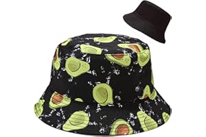 XYIYI Bobs Chapeau Réversible Seau Chapeau Pêche Chapeau De Soleil pour Femmes Filles
