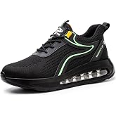 Safety Shoes for Men Women Safety Shoes Safety Sneakers Work Shoes Steel Toe Light Comfortable Non-Slip Breathable 36EU-46EU