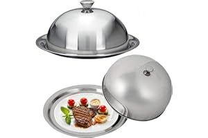 URBN-CHEF Brushed Stainless Steel Cloche (26 x 13 m)