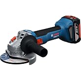 Bosch GWS 18V-8 Ak&uuml;l&uuml; Taşlama Makinesi (1 x 4.0 Ah Ak&uuml;; Şarj Cihazı; Takım &Ccedil;antası; 125 mm)