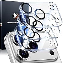 Hinnwer Kameraschutz Für IPhone 17 Pro - Panzerglas Mit Metallring Orange