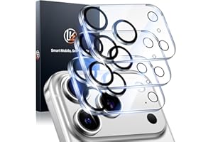 LK 3 Stück KameraSchutz für iPhone 17 Pro Kamera Panzerglas, Einteiliges Design, Militärstandard Lens Schutz für den Bildschirm, Gegen Kratzer, 9H Hochklares Kameraglas für iPhone 17 Pro