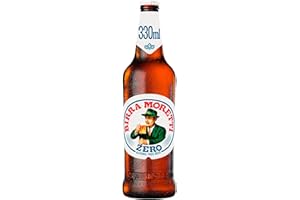 Birra Moretti Zero Alcohol-Free Bottle Beer,6 x 4 x 330ml