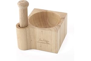 Pestle & Mortar Set - Kitchen Essential for Fast & Efficient Herb Grinding - From Jean-Patrique