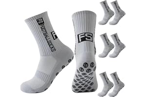 EEPLUYTY Calzini Sportivi Da Calcio, Calzini Sportivi Antiscivolo Da Calcio, Calzini Sportivi Da Calcio Antiscivolo e Antiodore