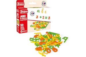 JEUJURA Set di 50 lettere corsive, numeri e caratteri.