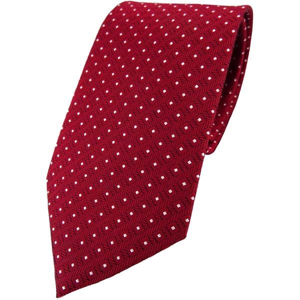 TigerTie - Corbata De Seda Estrecha - Azul Plata Lunares