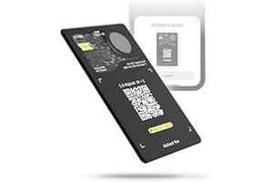 Rolling Square AirCard Pro - Tag Lokalizator Bluetooth Kompatybilny tylko z Apple Find My, Bezprzewodowy Tracker Ładowania, Cyfrowa Tożsamość - Klucz Finder Portfel, Paszport, Gadżety Technologiczne