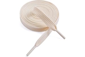 VSUDO 5/16" Fine Weave Flat Shoe Lace Shoestring for Running Athletic Sneaker