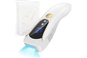 DEPLITE Depiladora Luz Pulsada IPL con Mode 3 en 1-HR/RA/SC, Función de Enfriamiento, 9 Nivel de Energía, 999.900 Flashes, Depiladora Laser Para Piernas, Bikini, Axilas, Cara, Cuerpo